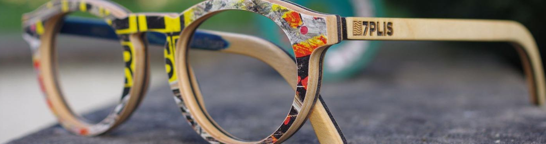 7PLIS : des lunettes et accessoires en skateboard recyclés !