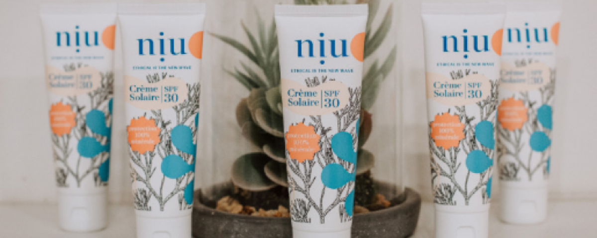 Niu & you : la crème solaire écolo et made in France