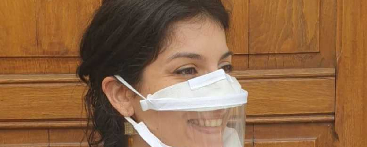 Un masque transparent pour sourds et malentendants